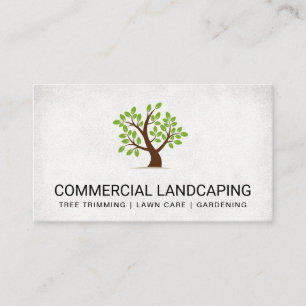 landschapsarchitect   Tree Logo Visitekaartje