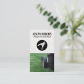 Landschapsarchitect | trimmers | Grasmaaier Visitekaartje (Staand voorkant)