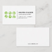 landschapsarchitect | tuinieren visitekaartje (Voorkant / Achterkant)