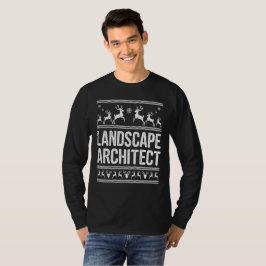 Landschapsarchitect Ugly KerstSweater T-shirt