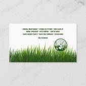 landschapsarchitectenbureau visitekaartje (Achterkant)