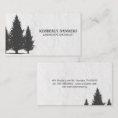 Landschapsarchitectuur | Bomen Visitekaartje (Voorkant / Achterkant)