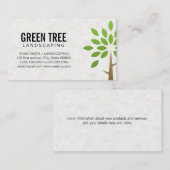 Landschapsarchitectuur | Boom Icoon  Visitekaartje (Voorkant / Achterkant)