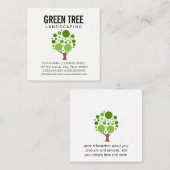 landschapsarchitectuur | Boom Vierkante Visitekaartje (Voorkant / Achterkant)