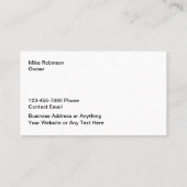 Landschapsarchitectuur en tuin Visitekaartjes (Achterkant)