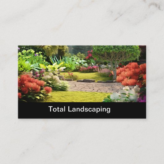 Landschapsarchitectuur en tuin Visitekaartjes (Voorkant)