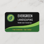 Landschapsarchitectuur Gazon Service Professioneel Visitekaartje (Voorkant)