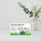 landschapsarchitectuur | gereedschapsset voor de t visitekaartje (Staand voorkant)