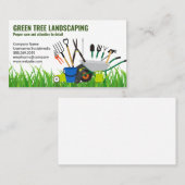 landschapsarchitectuur | gereedschapsset voor de t visitekaartje (Voorkant / Achterkant)