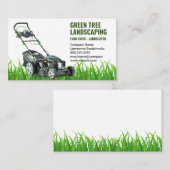 landschapsarchitectuur | grasmaaier | hovenier visitekaartje (Voorkant / Achterkant)
