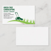 landschapsarchitectuur | grasmaaier snijgras visitekaartje (Voorkant / Achterkant)