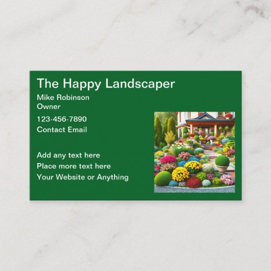 Landschapsarchitectuur Home Landschapsarchitectuur Visitekaartje (Voorkant)