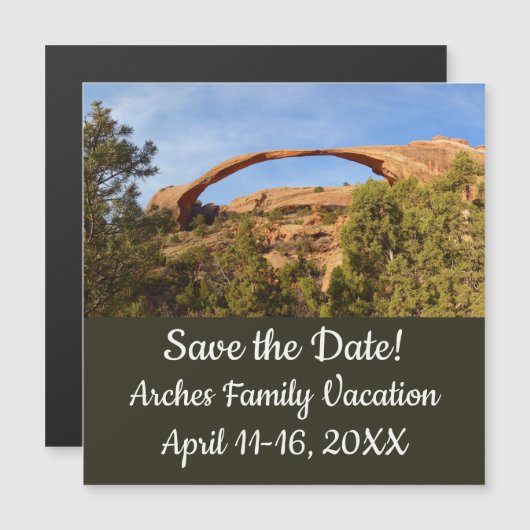 Landschapsarchitectuur in Arches National Park (Voorkant / Achterkant)