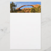 Landschapsarchitectuur in Arches National Park Briefpapier (Voorkant)