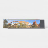 Landschapsarchitectuur in Arches National Park Bureau Naambordje (Voorkant)