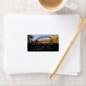 Landschapsarchitectuur in Arches National Park Etiket (Insitu)