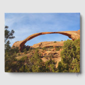 Landschapsarchitectuur in Arches National Park Gastenboek (Achterkant)