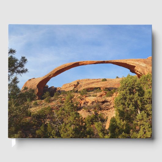 Landschapsarchitectuur in Arches National Park Gastenboek (Voorkant)