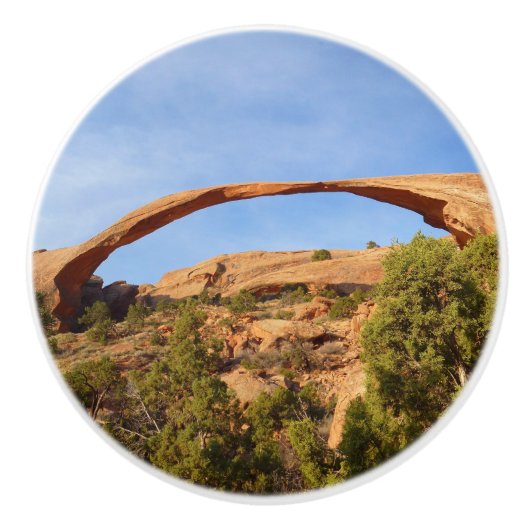 Landschapsarchitectuur in Arches National Park Keramische Knop (Voorkant)