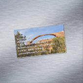 Landschapsarchitectuur in Arches National Park Magnetisch Visitekaartje (Voorbeeld)