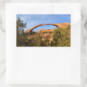 Landschapsarchitectuur in Arches National Park Rechthoekige Sticker (Tas)