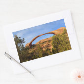 Landschapsarchitectuur in Arches National Park Rechthoekige Sticker (Envelop)