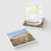 Landschapsarchitectuur in Arches National Park Stenen Onderzetter (Zijkant)