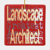 Landschapsarchitectuur Keramisch Ornament (Achterkant)