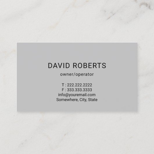 Landschapsarchitectuur & Lawn Care Service Mint Bl Visitekaartje (Achterkant)