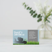 Landschapsarchitectuur & Lawn Care Service Mint Bl Visitekaartje (Staand voorkant)