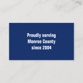 Landschapsarchitectuur Lawn maaien Bedrijf Commerc Visitekaartje (Achterkant)