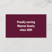 Landschapsarchitectuur Lawn maaien Bedrijf Commerc Visitekaartje (Achterkant)