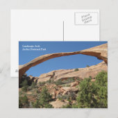 Landschapsarchitectuur, nationaal park Arches Briefkaart (Voorkant / Achterkant)