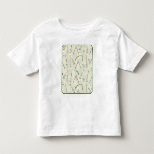 Landschapsarchitectuur patroon kinder shirts (Voorkant)