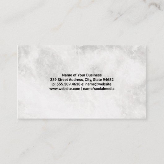 landschapsarchitectuur | Tree Logo Visitekaartje (Achterkant)