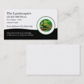 Landschapsarchitectuur Tuin Thema Visitekaartjes (Voorkant / Achterkant)