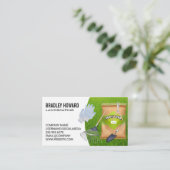 landschapsarchitectuur | tuingereedschap | gazonve visitekaartje (Staand voorkant)