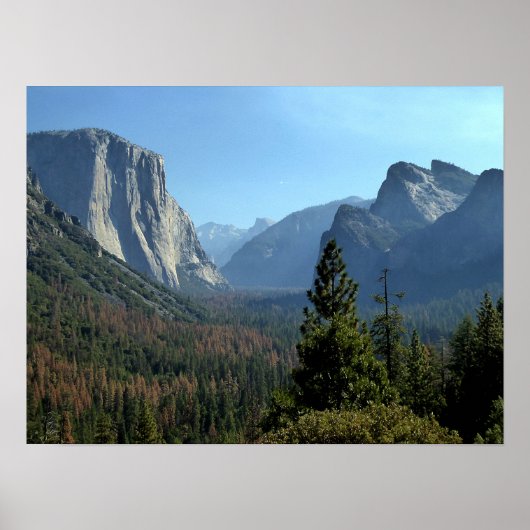 Landschapsarchitectuur Yosemite Park Poster (Voorkant)