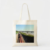 Landschapsbaan Tote Bag (Voorkant)