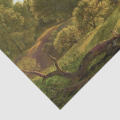 landschapsbomen en ontkoppeling van het luchtruim tissuepapier (Detail)