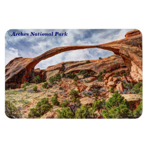 Landschapsboog - Nationaal park Arches - Utah Magneet