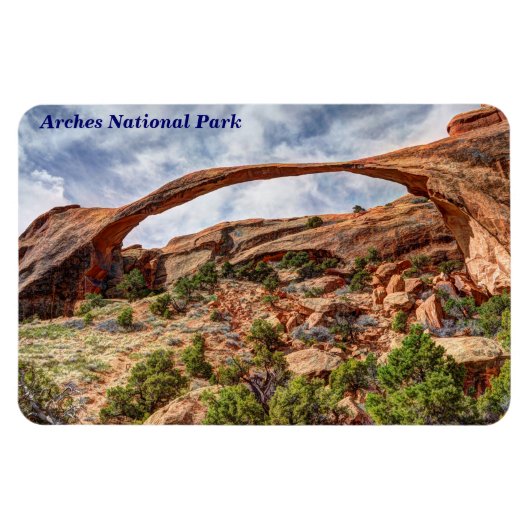 Landschapsboog - Nationaal park Arches - Utah Magneet (Horizontaal)