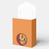 LandschapsButton - Kokopelli Moon Feather 1 Bedankdoosjes (Geopend)