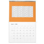 LandschapsButton - Kokopelli Moon Feather 1 Kalender (Mar 2026)