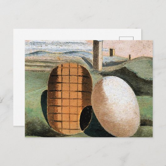 Landschapscompositie beroemd schilderij van Paul N Briefkaart (Voorkant / Achterkant)