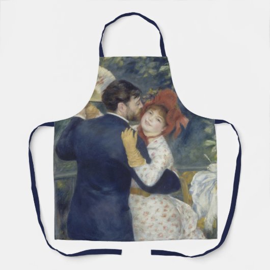 Landschapsdans door Pierre Renoir, Klassieke Kunst Schort (Voorkant)