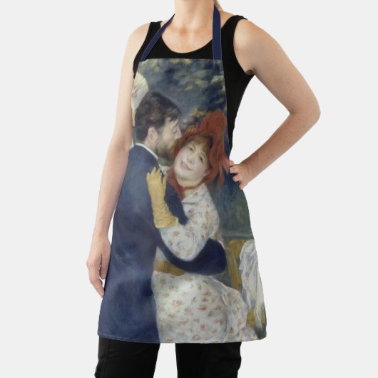 Landschapsdans door Pierre Renoir, Klassieke Kunst Schort (Insitu)