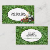 Landschapsdienst grasmaaien visitekaartje (Voorkant / Achterkant)