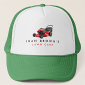 Landschapsdiensten | Gazonverzorging & Tuinontwerp Trucker Pet (Voorkant)