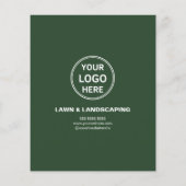 Landschapsdiensten Groen Bedrijf Flyer (Achterkant)